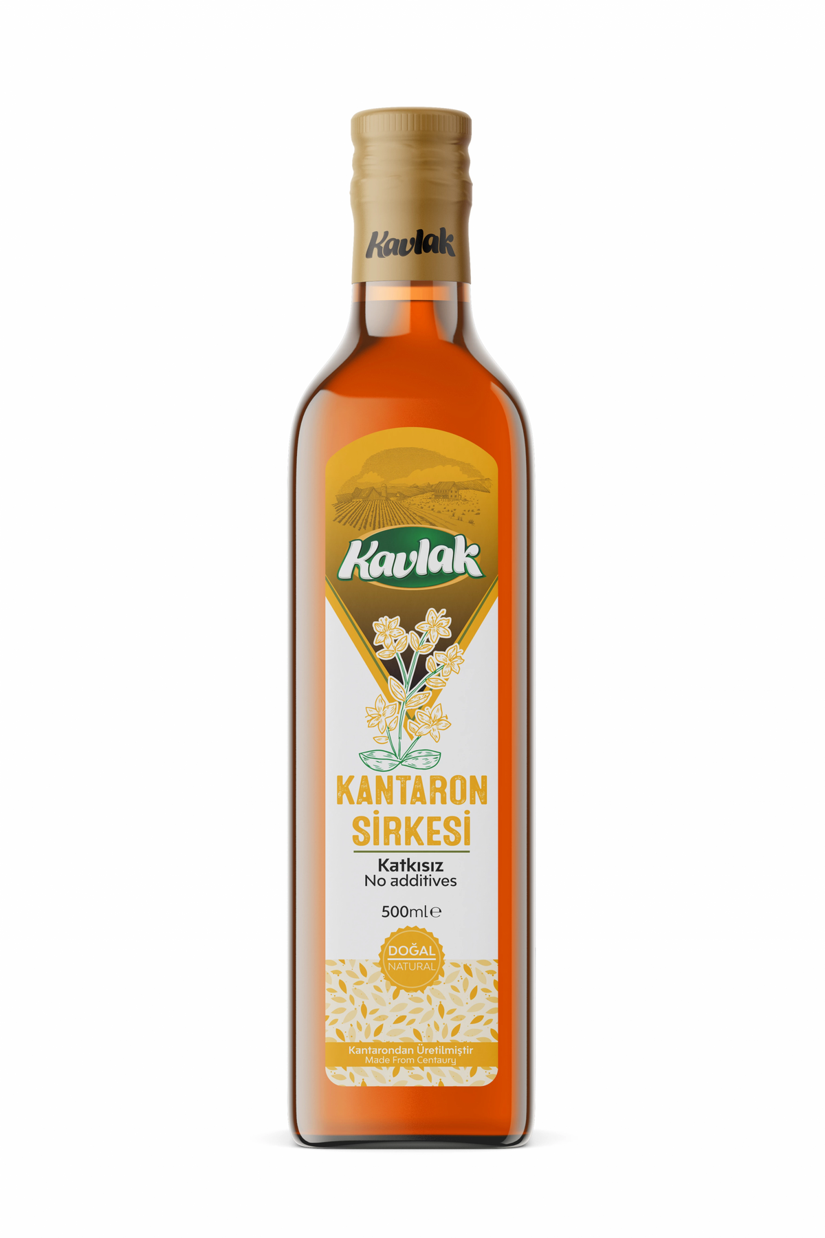 Kantaron Doğal Fermantasyon Detox Sirke 500ml