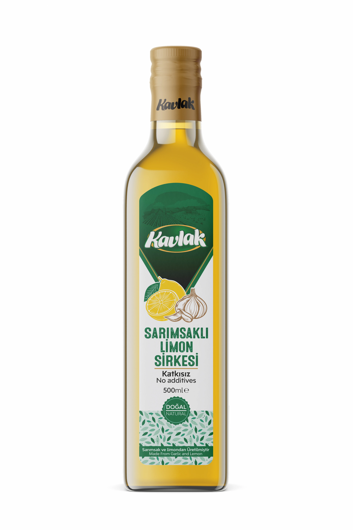 Sarımsak Limon Doğal Fermantasyon Detox Sirke 500ml