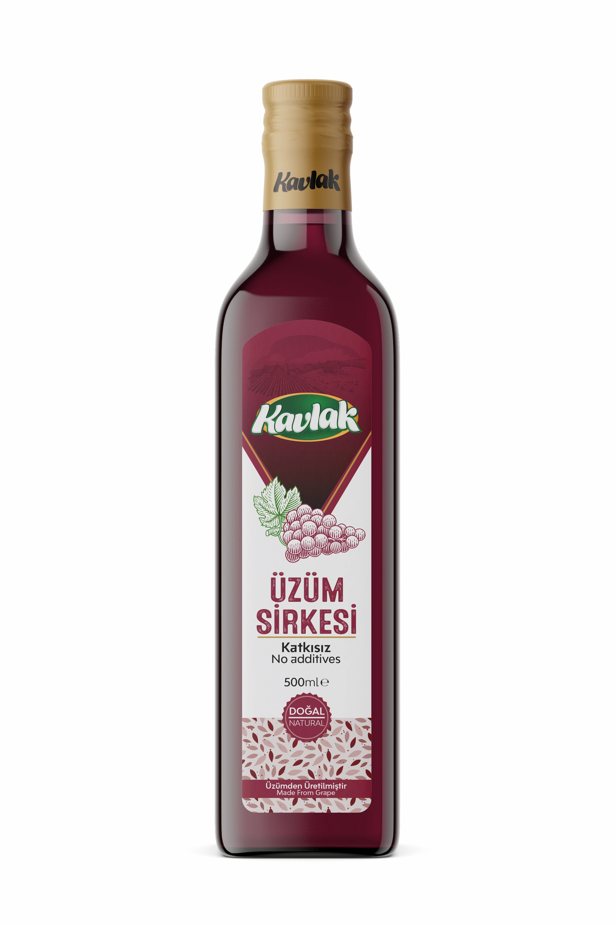 Üzüm Doğal Fermantasyon Detox Sirke 500ml