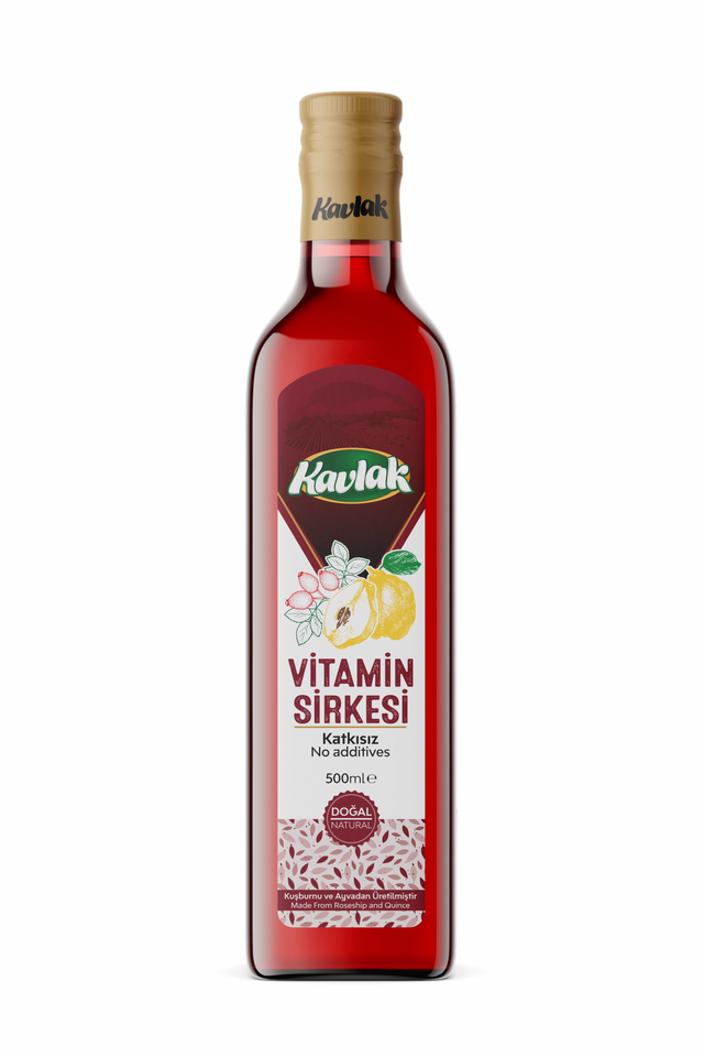Vitamin Doğal Fermantasyon Detox Sirke 500ml